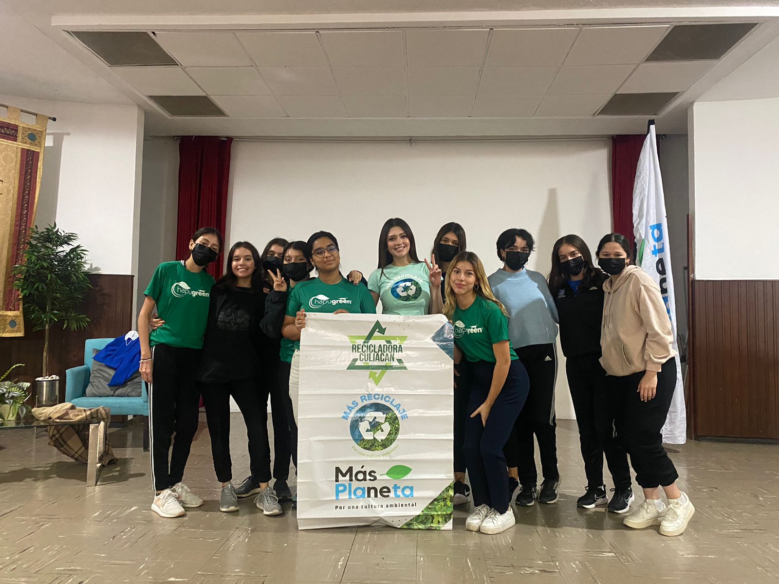Reciclando con CHAPU GREEN del Colegio Chapultepec Norte de Culiacán